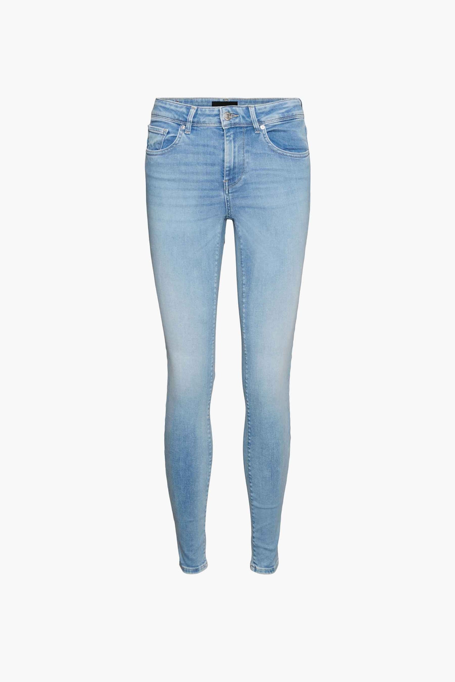 "LUX - Lichtblauwe Denim" can be rewritten as "LUX - Denim in Lichtblauw" or "LUX - Lichtblauwe Jeans".