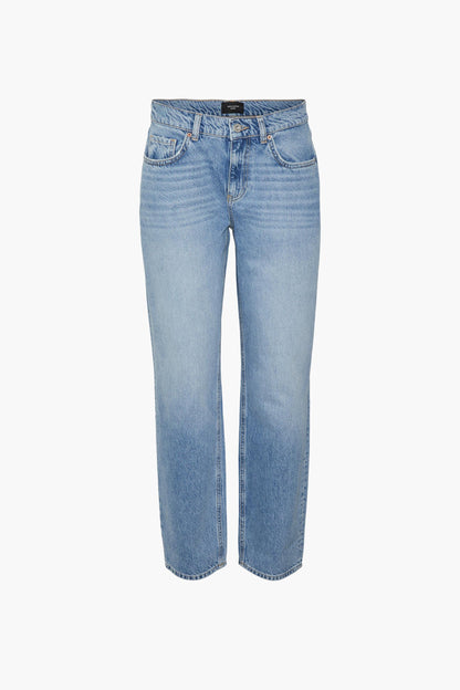 Rechstreeks Jeans - Lichtblauwe Denim