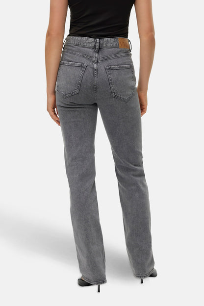 VERO MODA® Mid Grey Denim Rechtaf Jeans