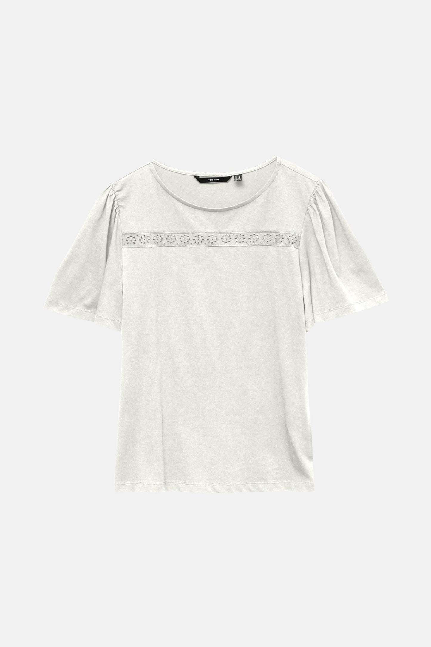 VERO MODA® White Short Sleeve Blouse
