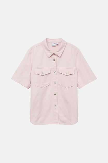 Korte Mouwen Shirt - Roze
