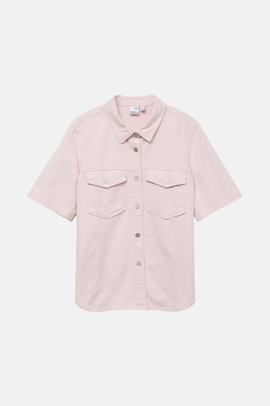 Korte Mouwen Shirt - Roze
