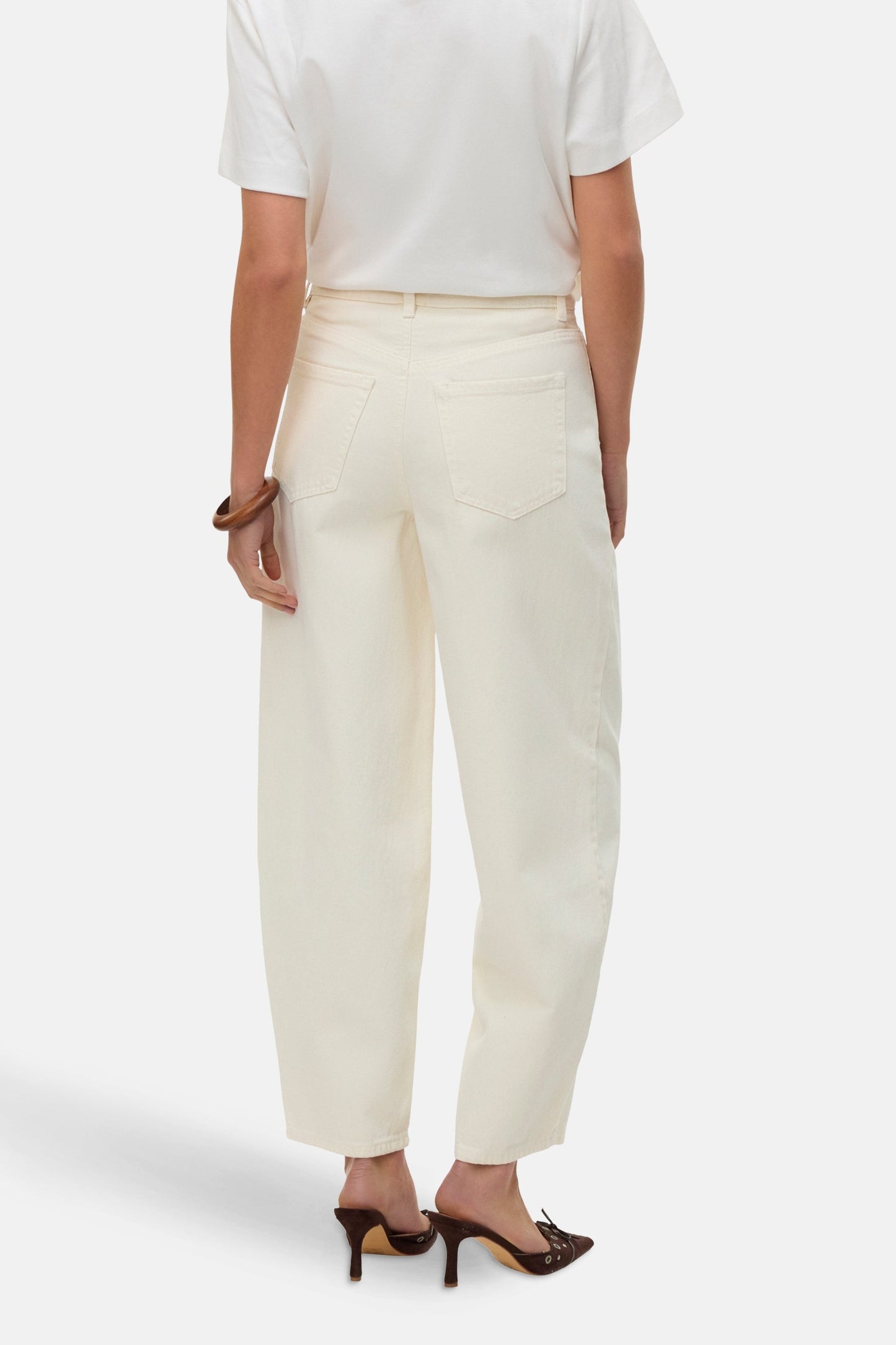 VERO MODA® Off-White Denim Jeans with Special Fit