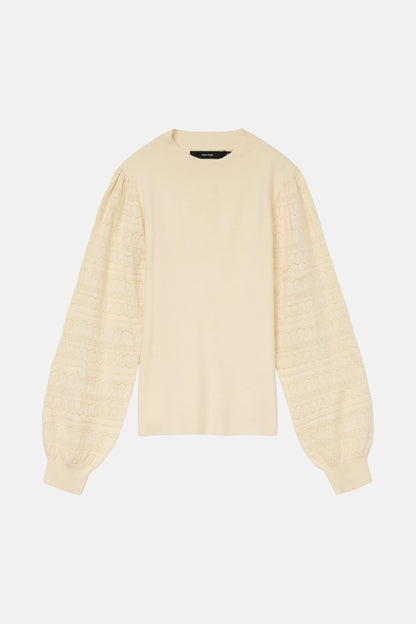 Trui met ronde hals ecru - VERO MODA®