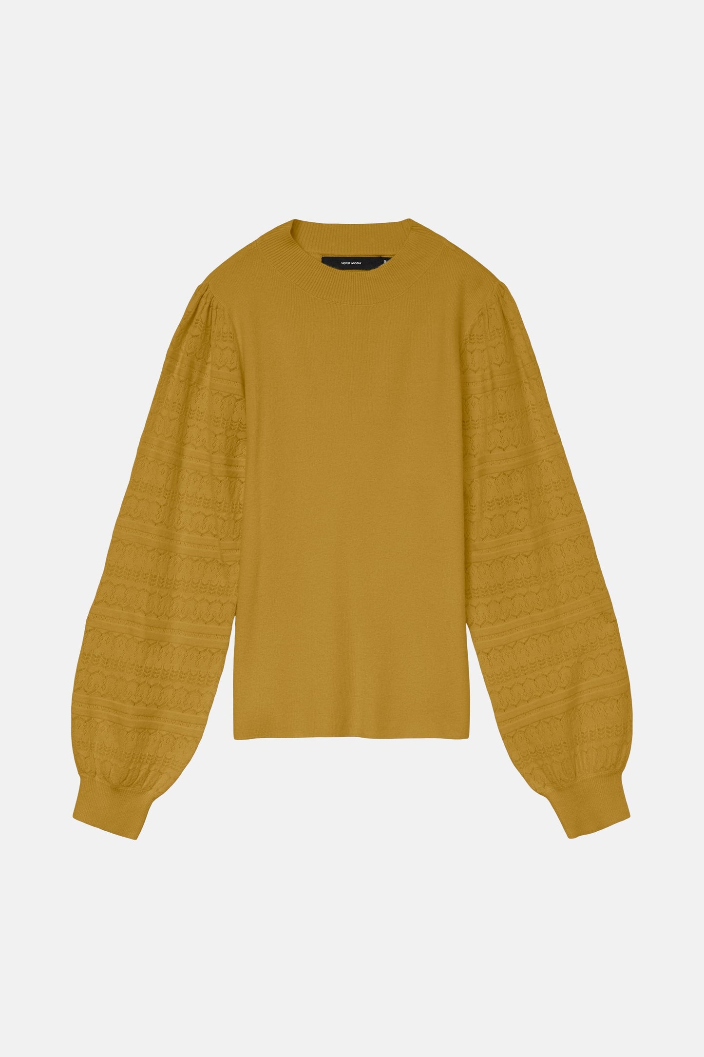 Trui met ronde hals geel - VERO MODA®