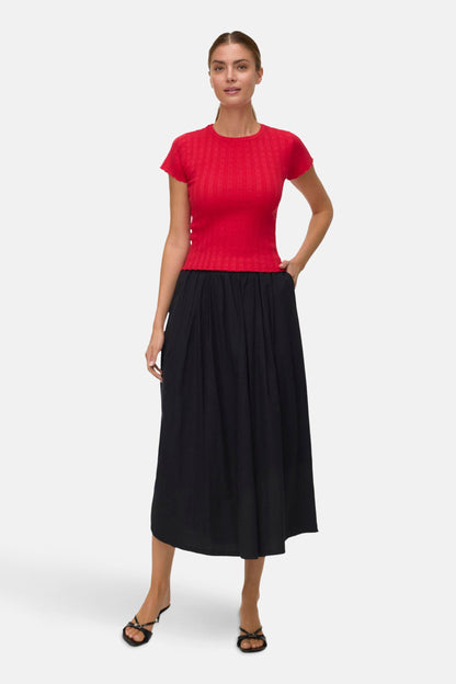 T-shirt met korte mouwen - rood