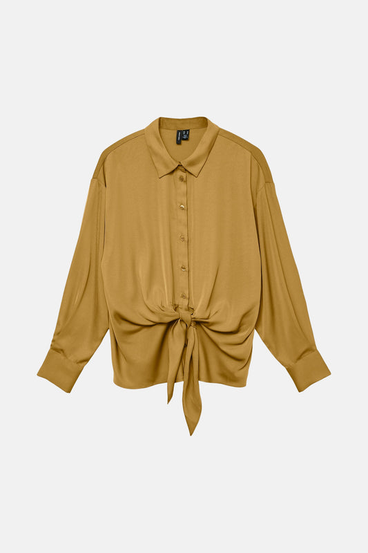 Lange Mouwen Blouse - Goud