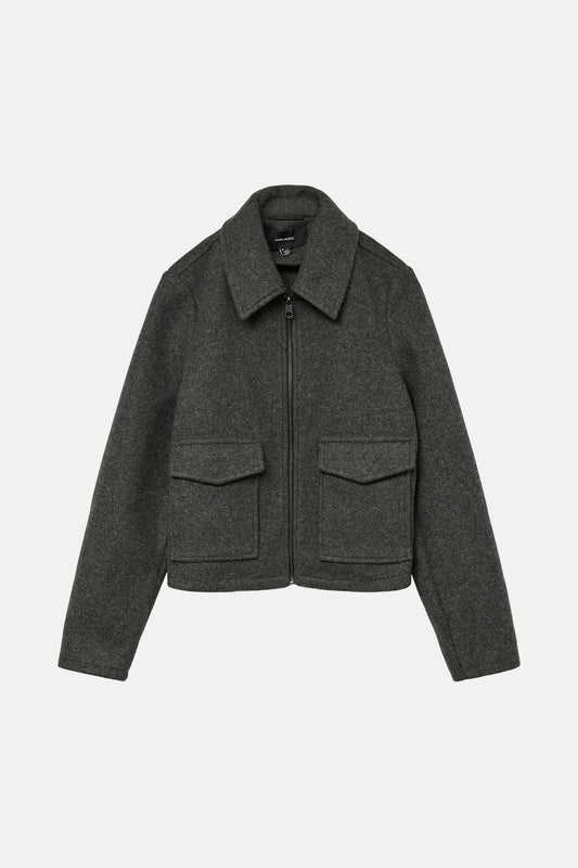 Korte jas grijs - VERO MODA®