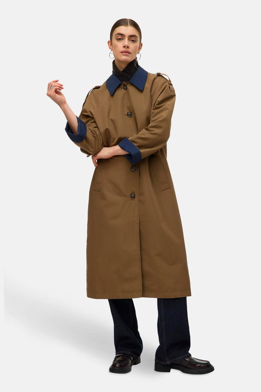Lange jas bruin - VERO MODA®