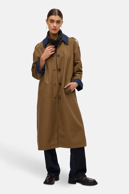 Lange jas bruin - VERO MODA®