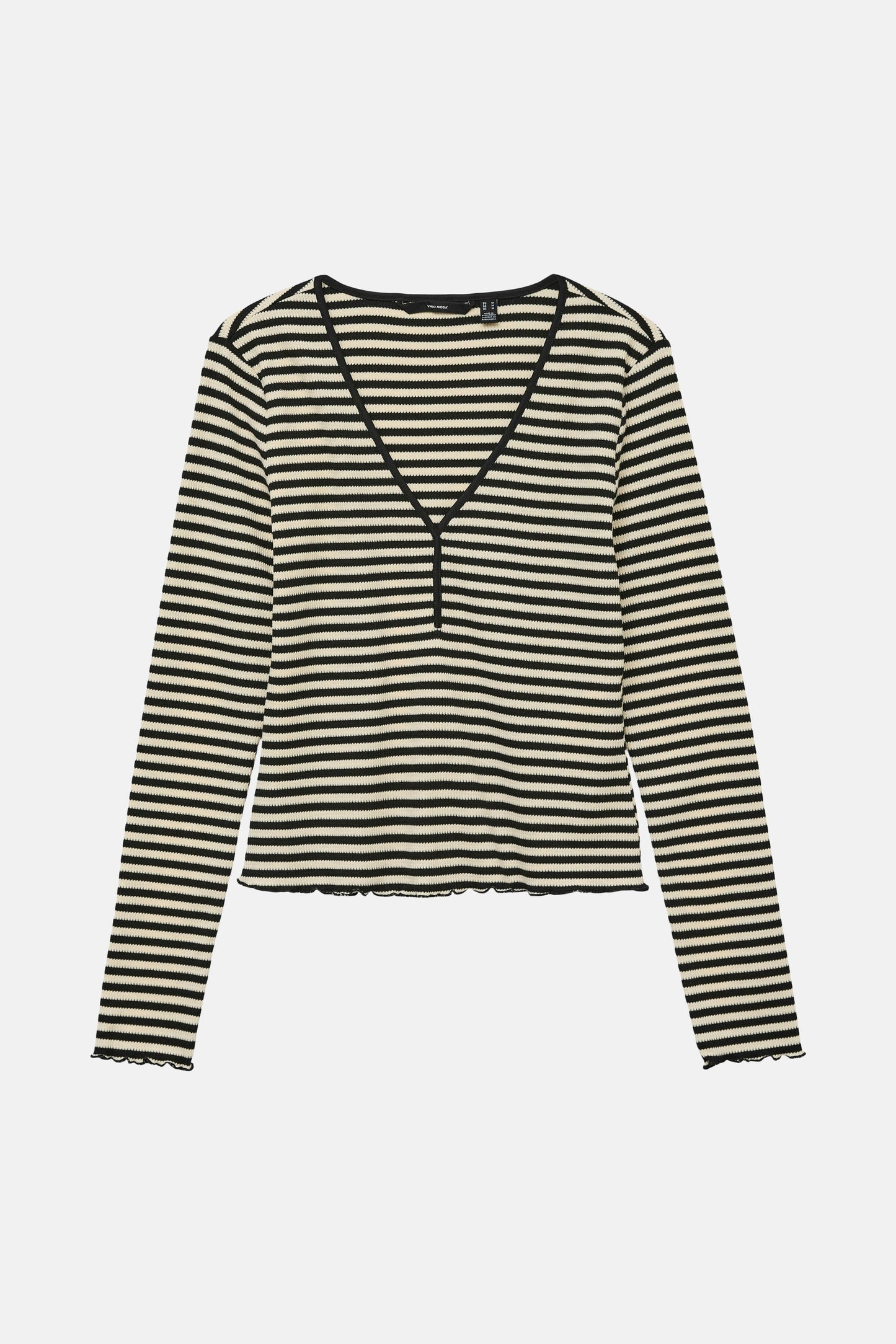 T-shirt (lange mouwen) zwart - VERO MODA®