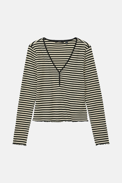 T-shirt (lange mouwen) zwart - VERO MODA®