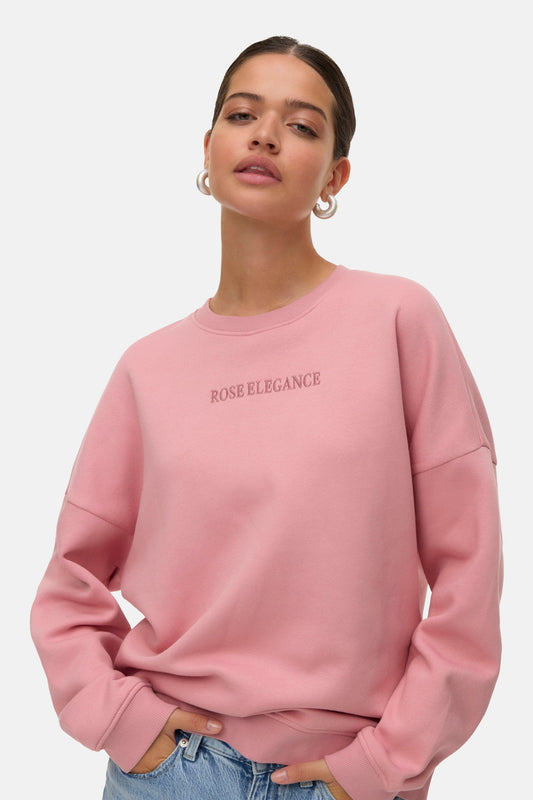 Sweater met ronde hals roze - VERO MODA®