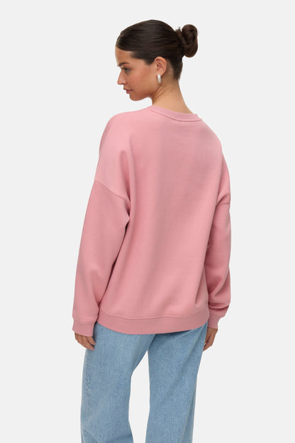 Sweater met ronde hals roze - VERO MODA®