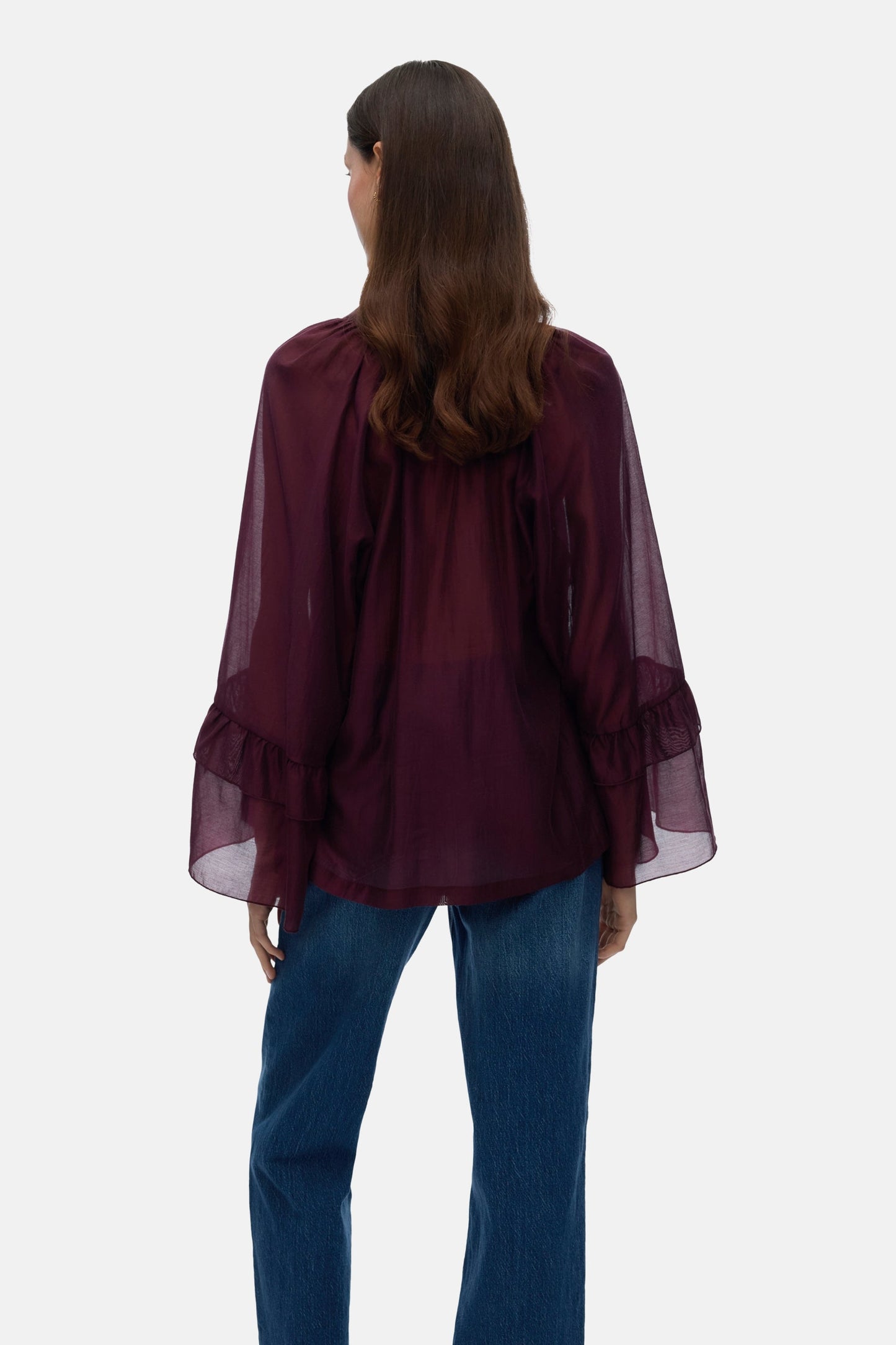 Blouse (lange mouwen) paars - VERO MODA®