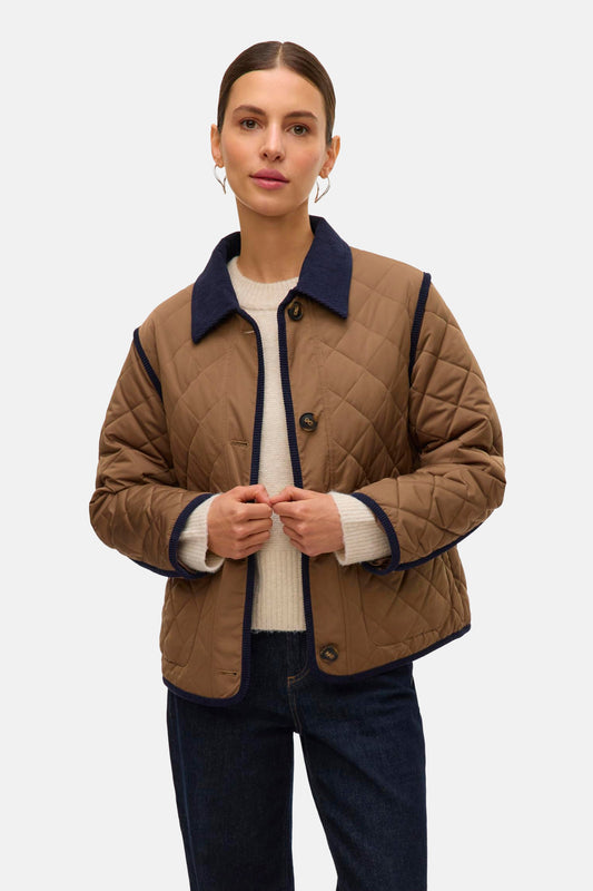 Korte jas bruin - VERO MODA®