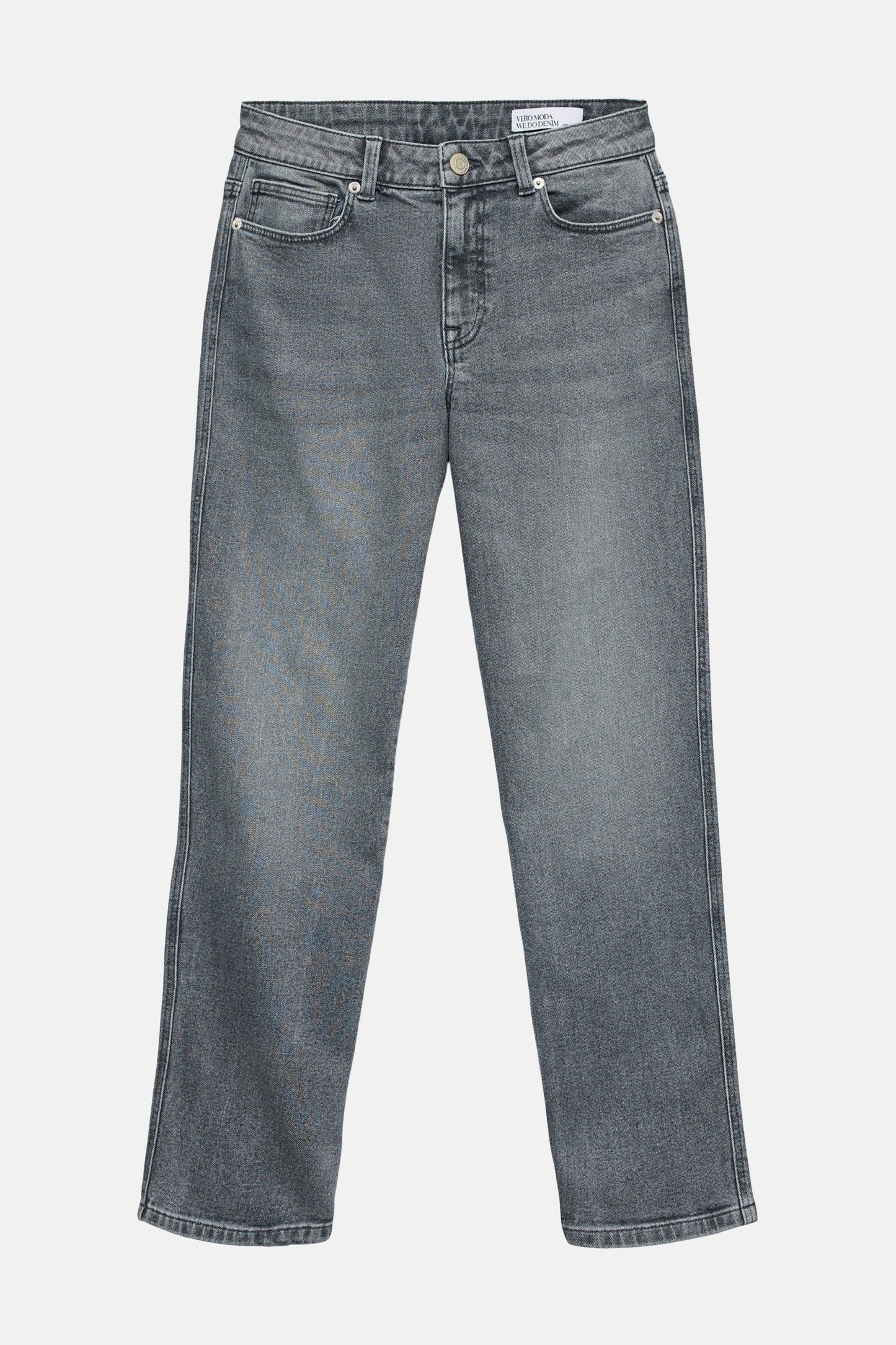 VERO MODA® Mid Grey Denim Straight Leg Jeans