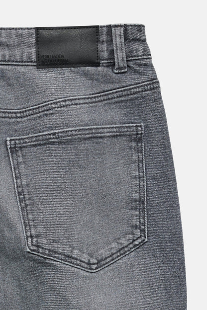 VERO MODA® Mid Grey Denim Straight Leg Jeans