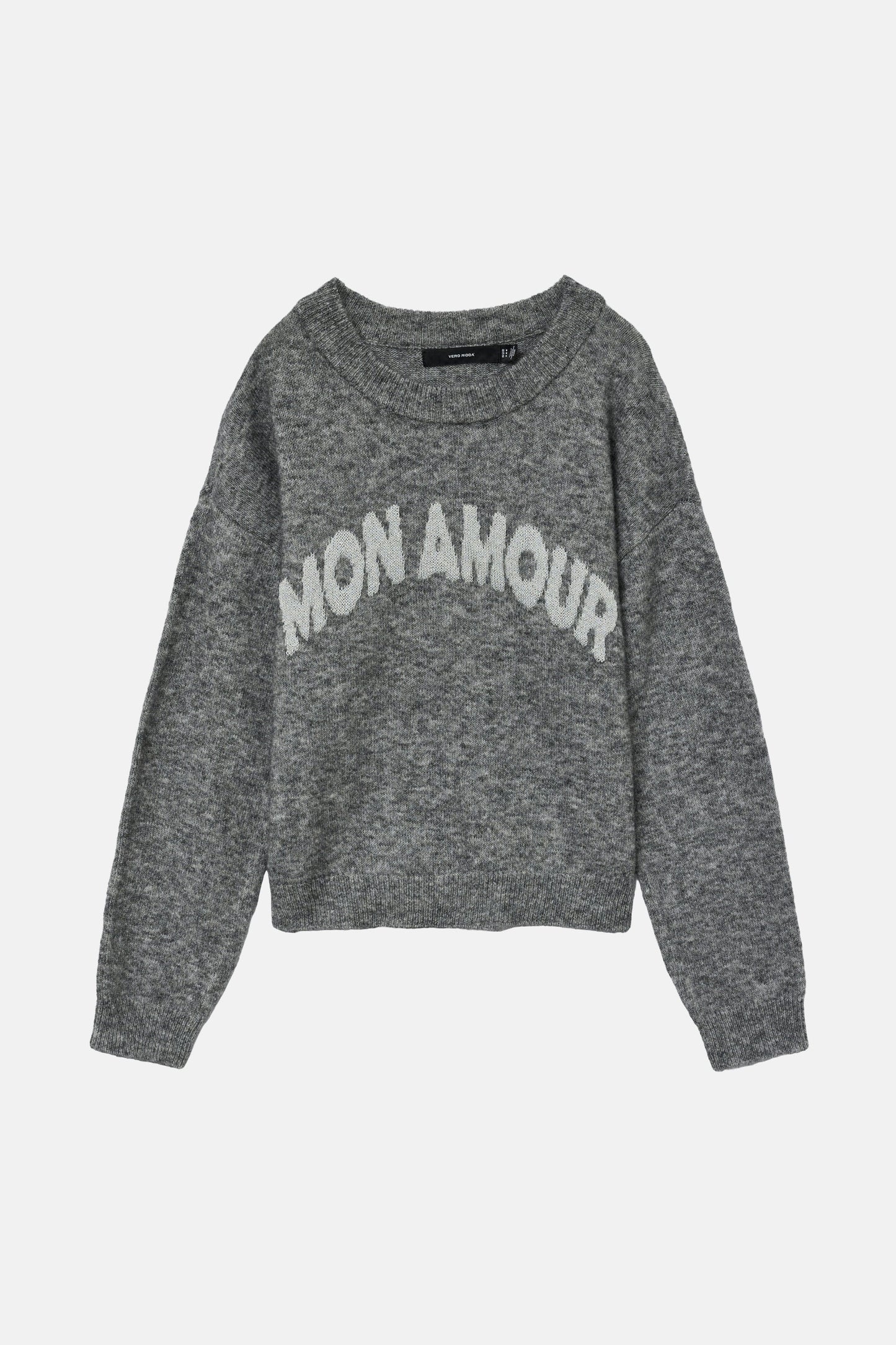 Trui met ronde hals grijs - VERO MODA®