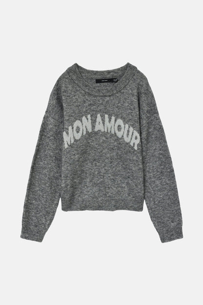 Trui met ronde hals grijs - VERO MODA®