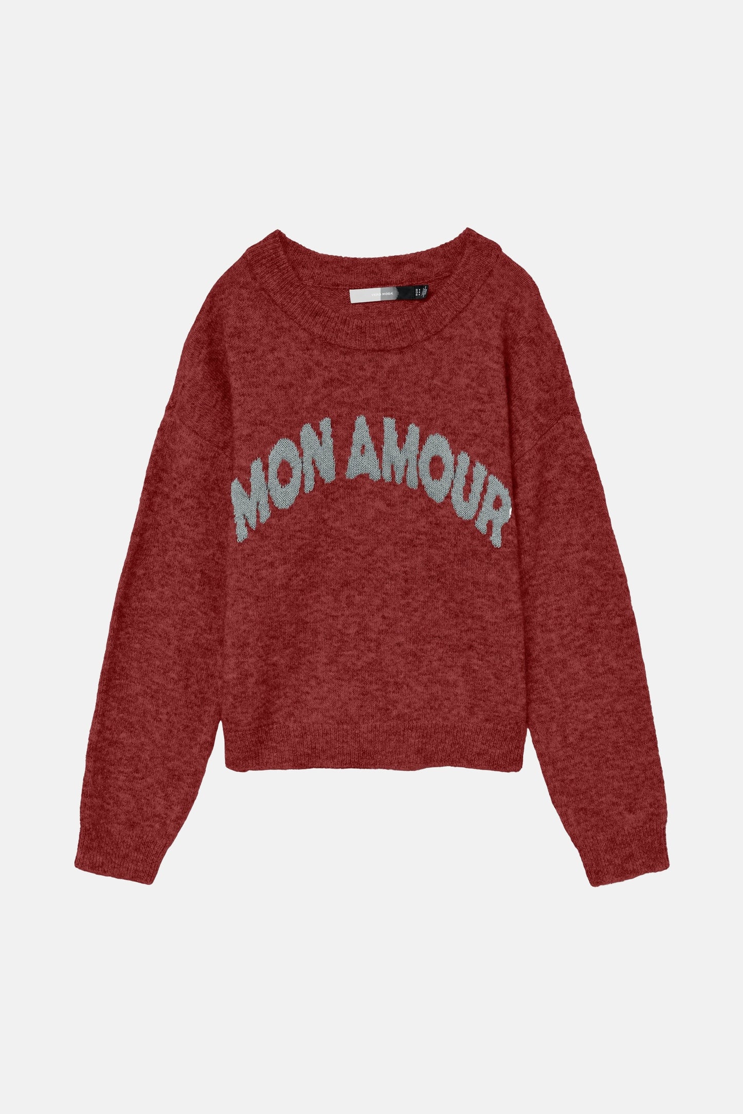 Trui met ronde hals rood - VERO MODA®