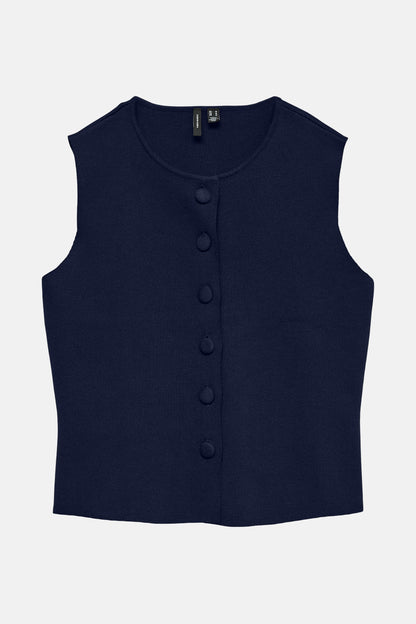 Gilet - blauw