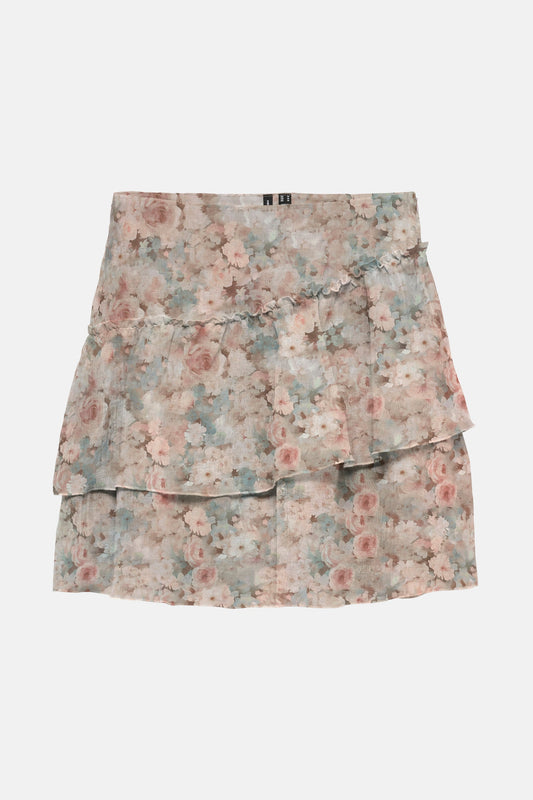 Multicolored Mini Skirt