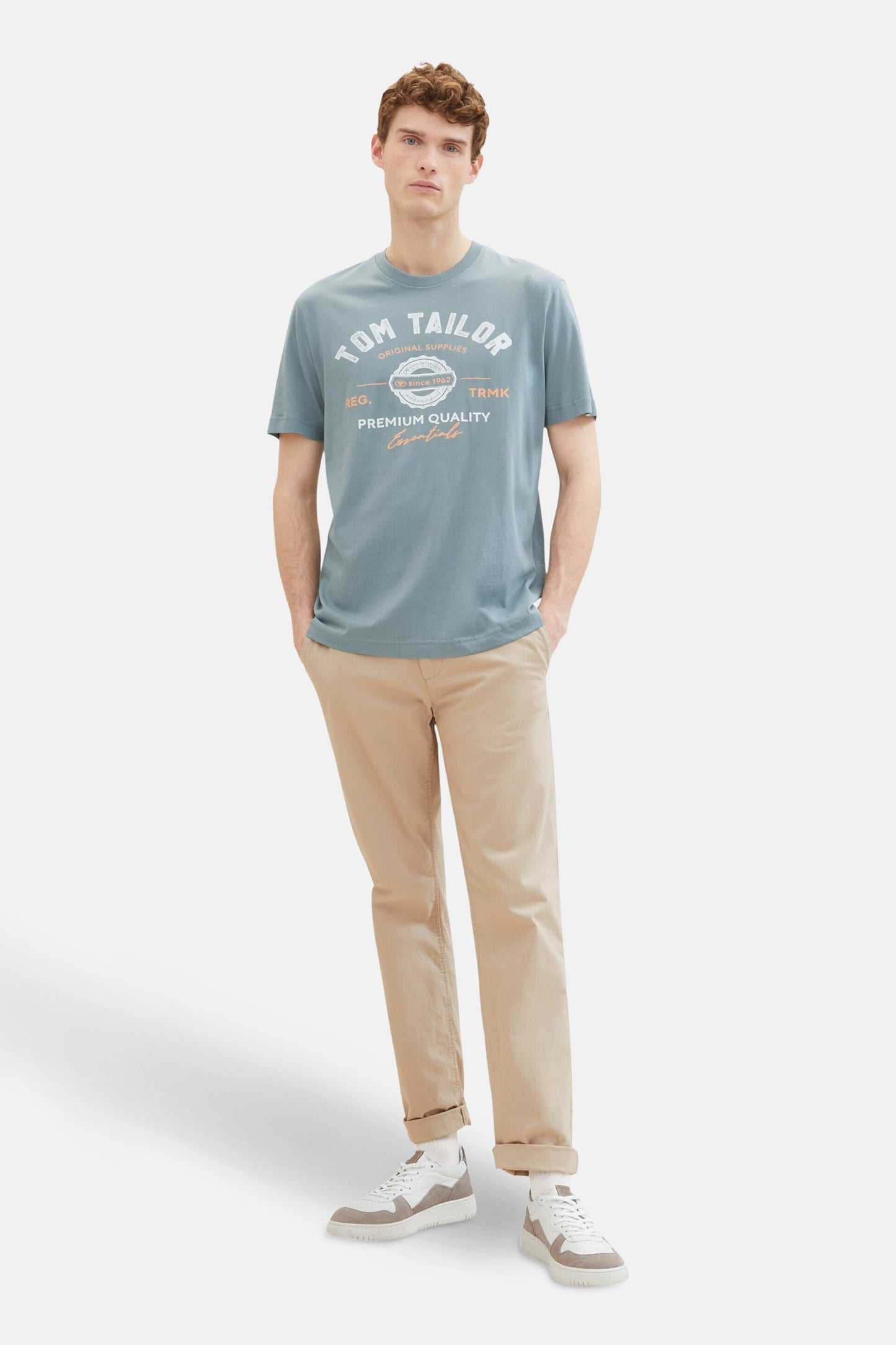 T-shirt (korte mouwen) blauw - TOM TAILOR