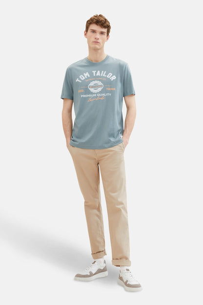 T-shirt (korte mouwen) blauw - TOM TAILOR