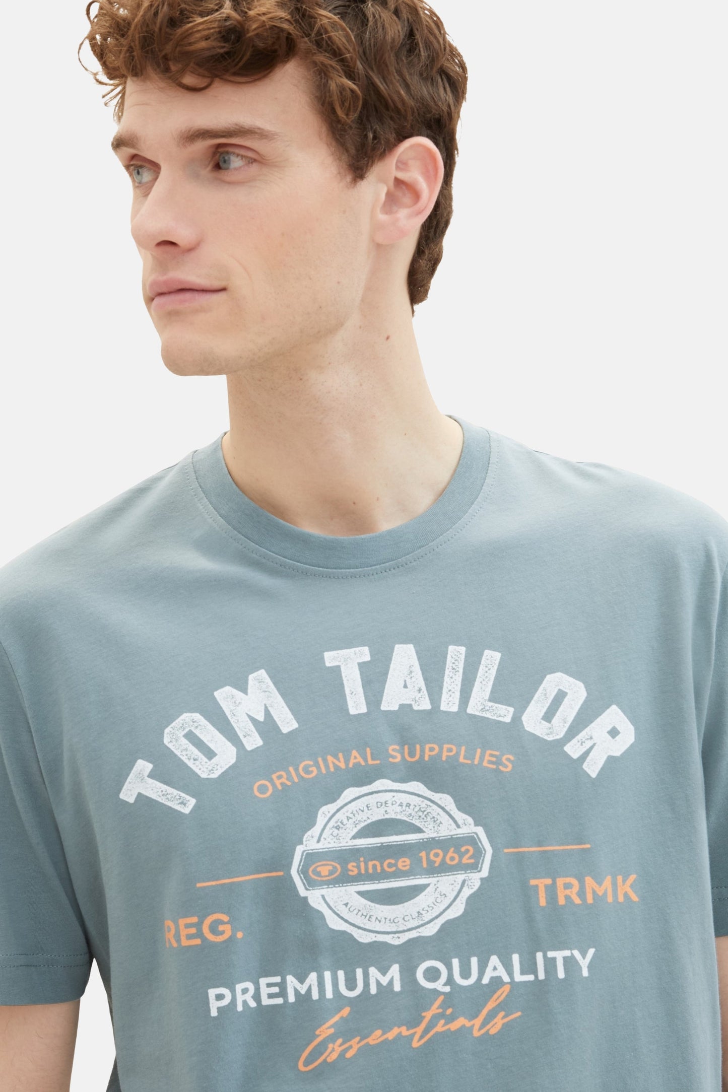 T-shirt (korte mouwen) blauw - TOM TAILOR