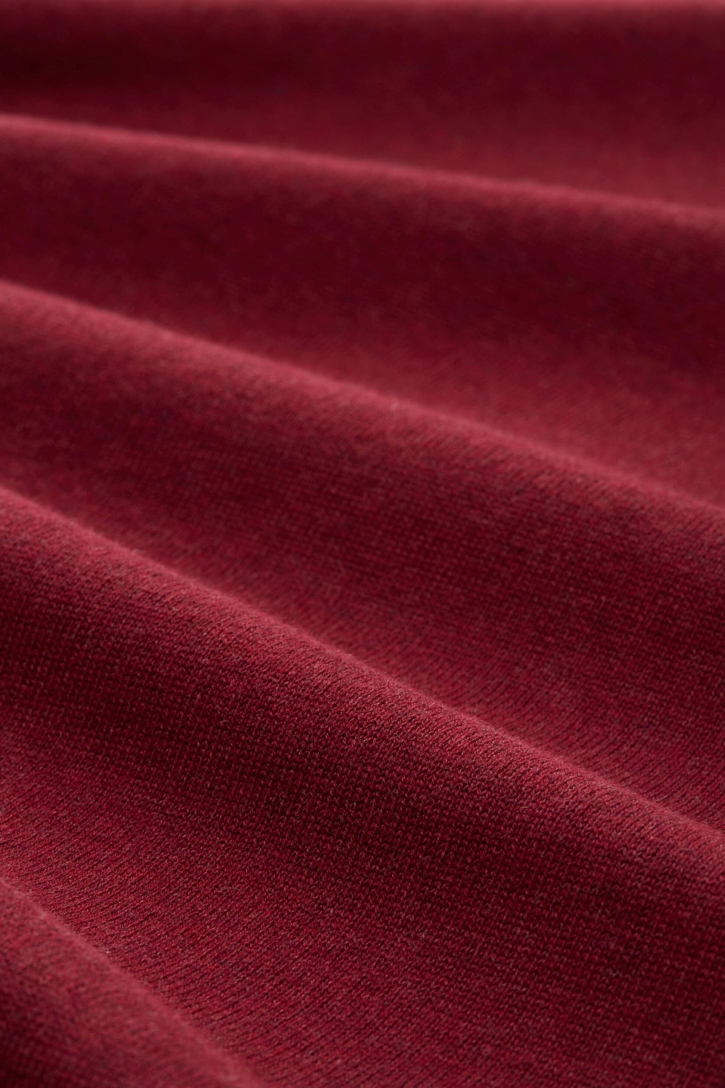 Trui met ronde hals - rood