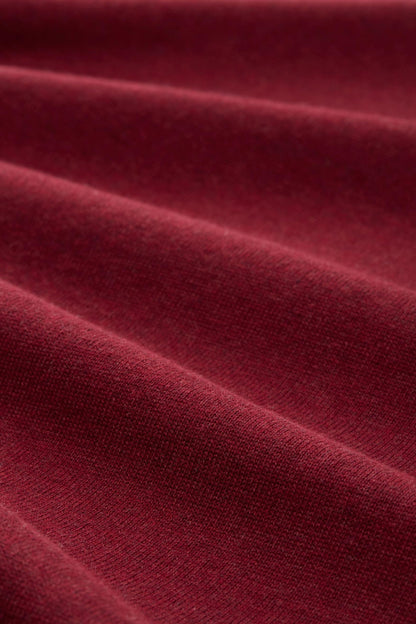 Trui met ronde hals - rood