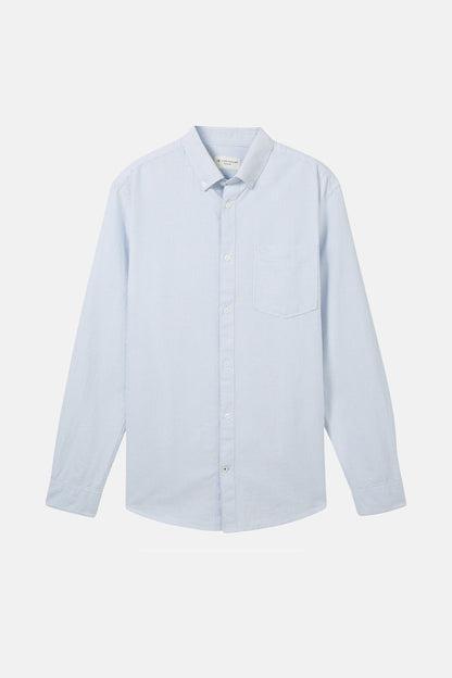 Hemd (lange mouwen) blauw - TOM TAILOR