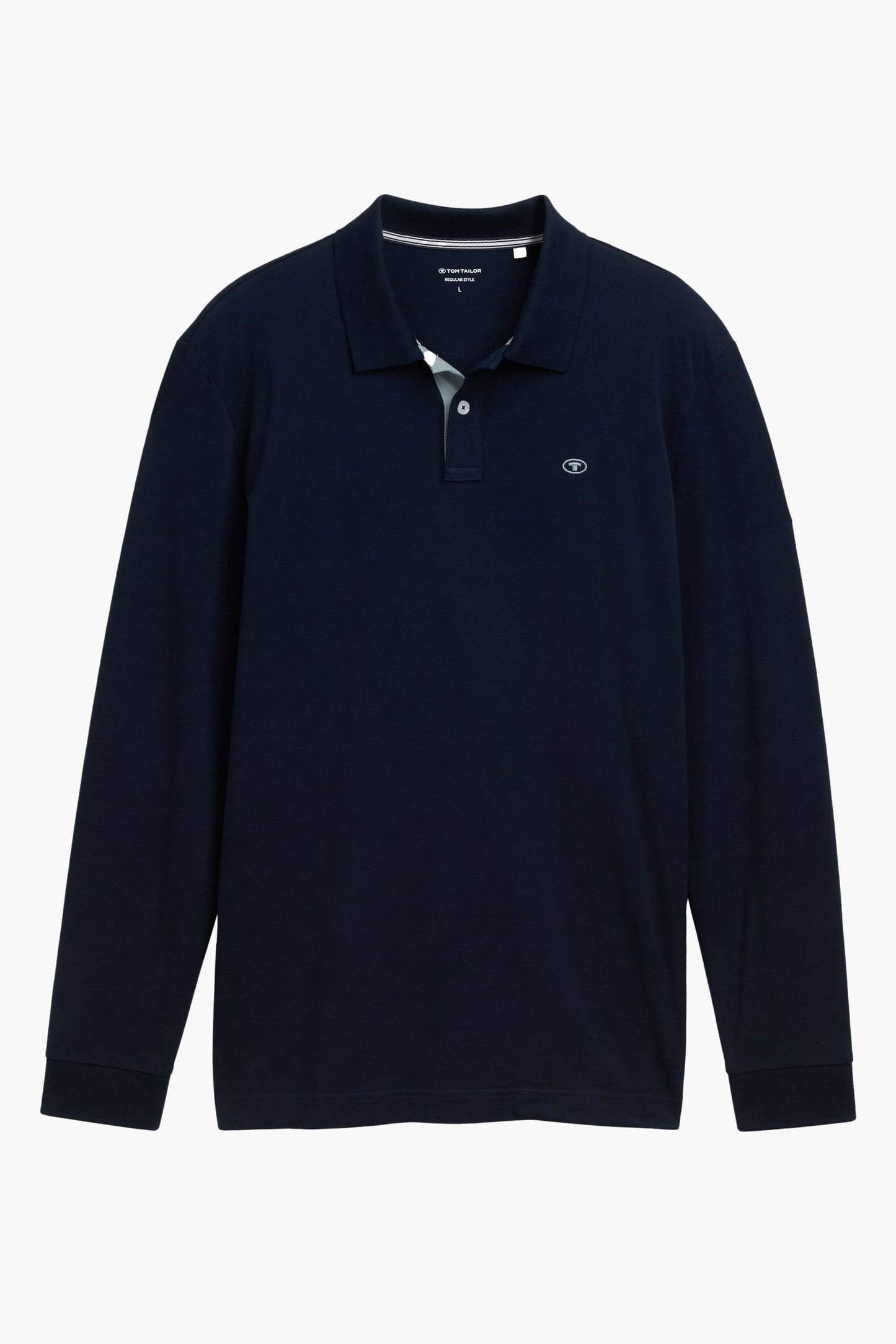 Lange Mouwen Polo - Blauw