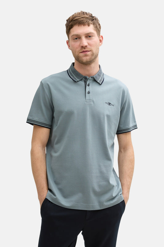 Polo met korte mouwen - blauw