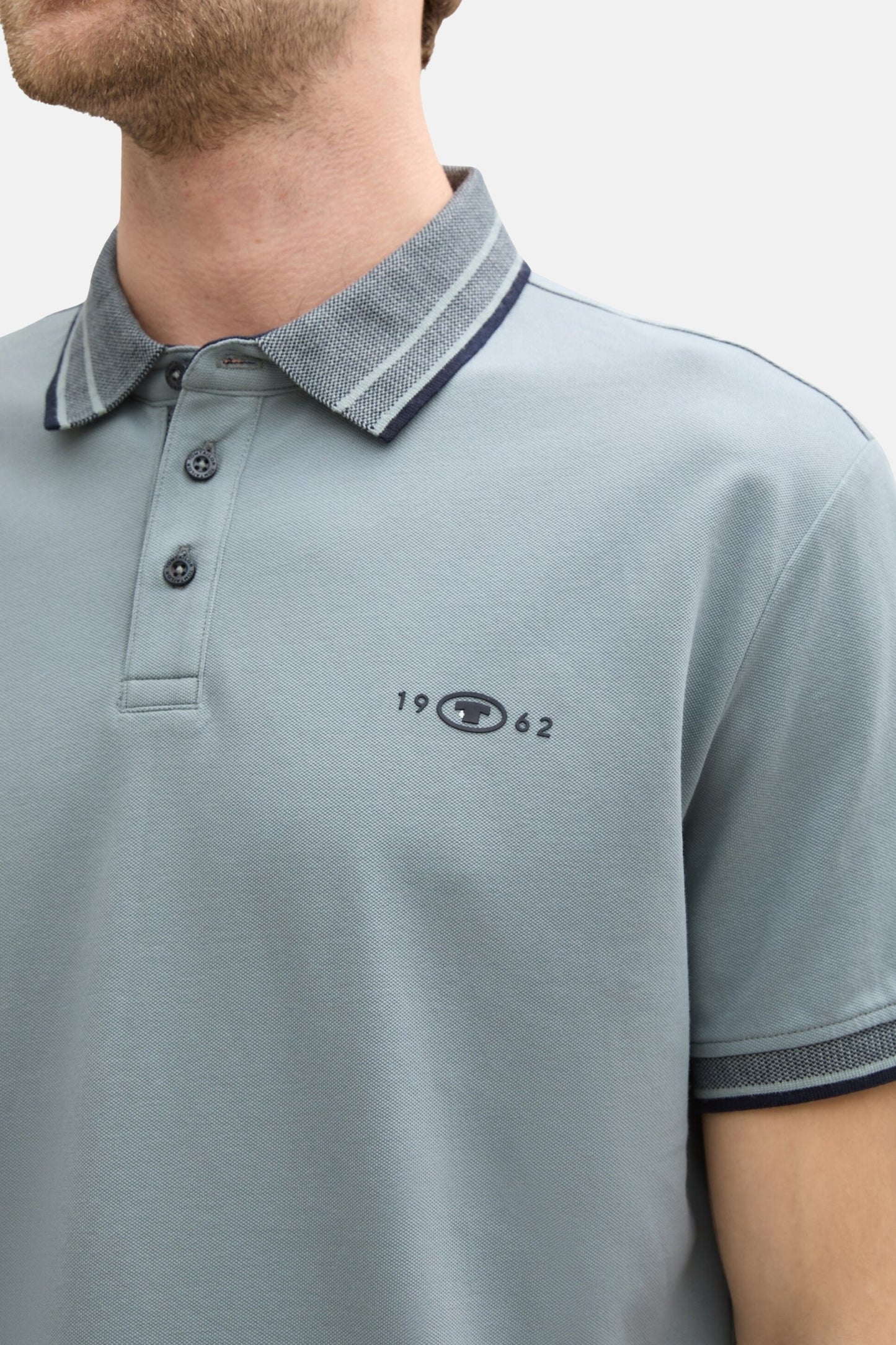 Polo met korte mouwen - blauw