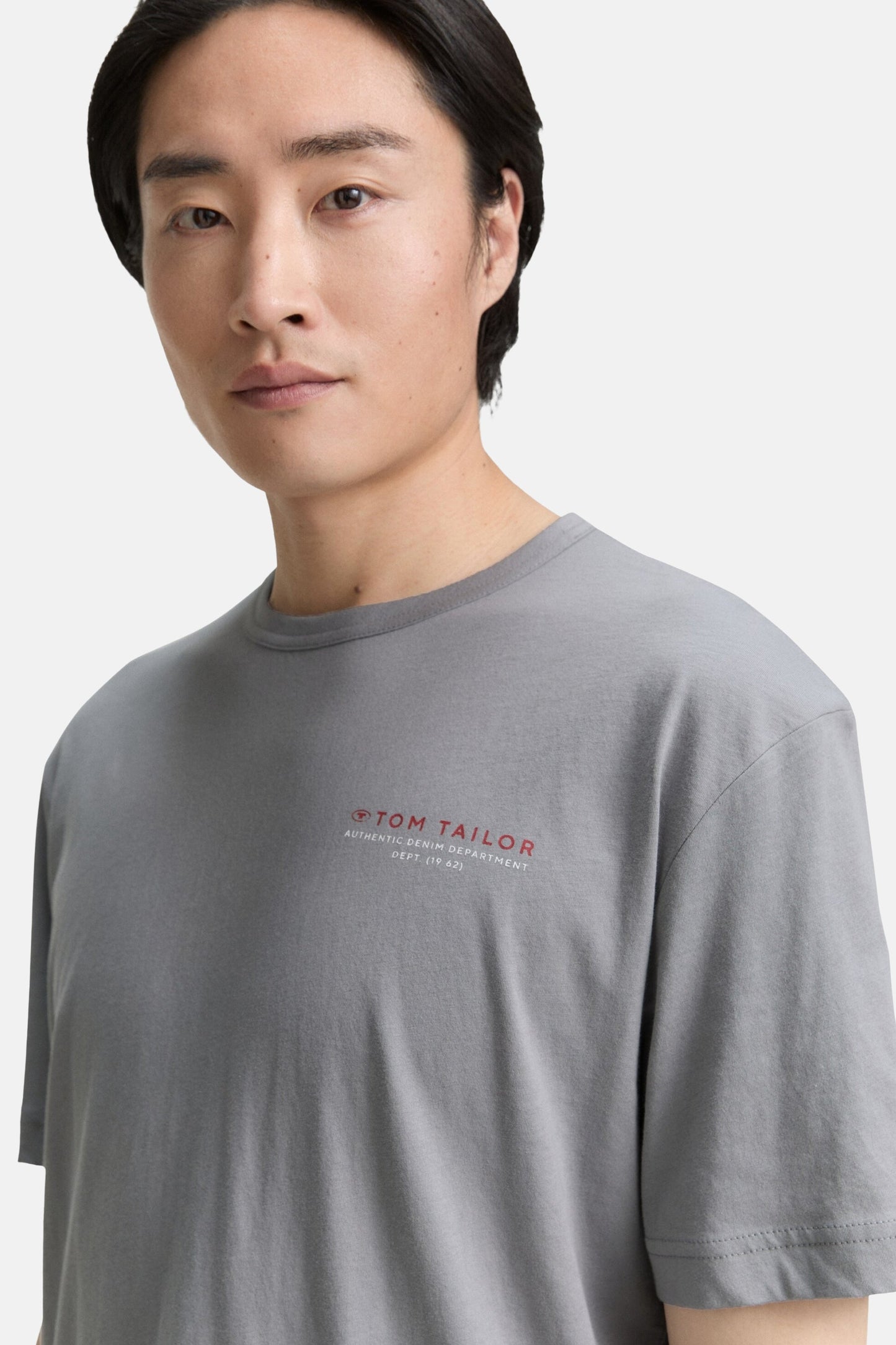 T-shirt (korte mouwen) grijs - TOM TAILOR
