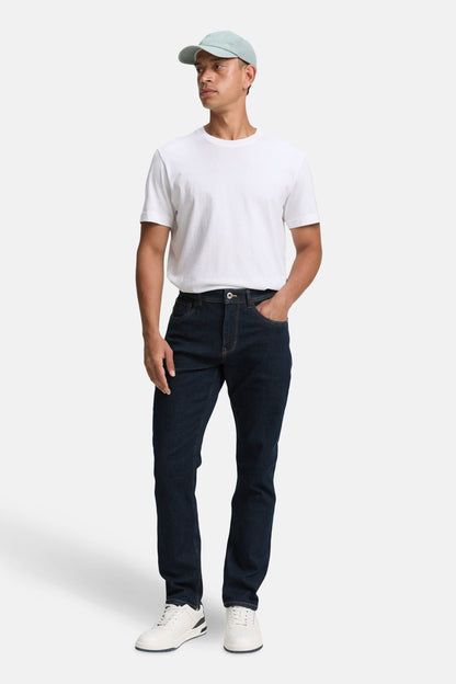 Slim fit jeans donkerblauwe denim - TOM TAILOR