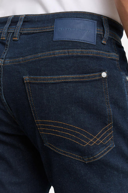 Slim fit jeans donkerblauwe denim - TOM TAILOR