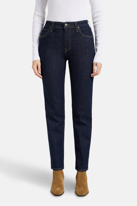 CAROL - Donkerblauwe Denim Jeans