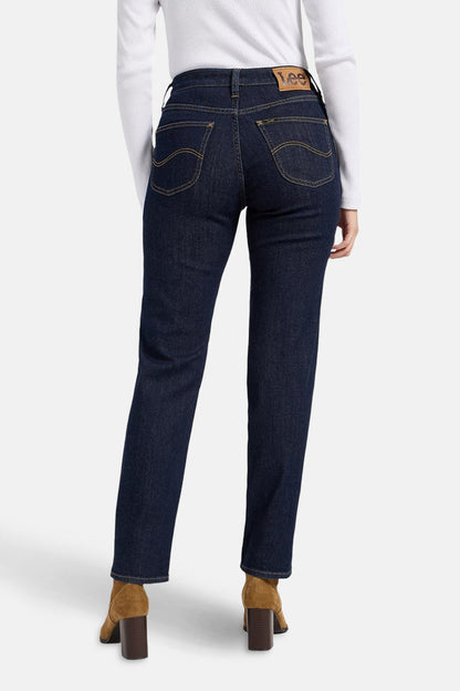 CAROL - Donkerblauwe Denim Jeans