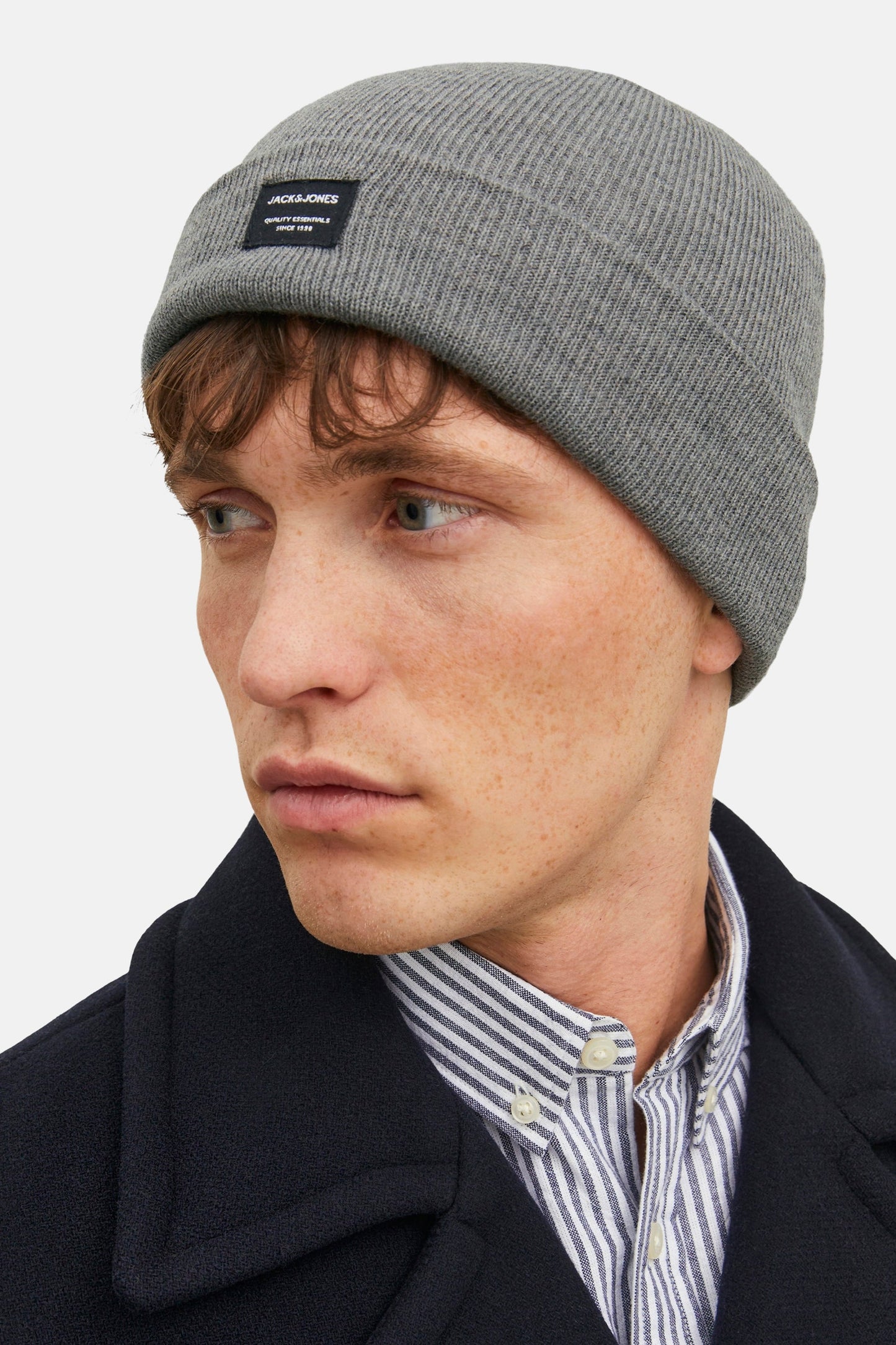 Muts grijs - ACCESSOIRES VAN JACK & JONES