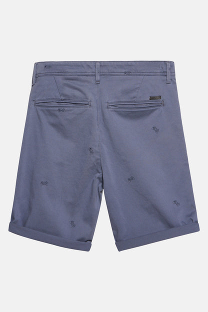 Blauwe Bermuda Shorts