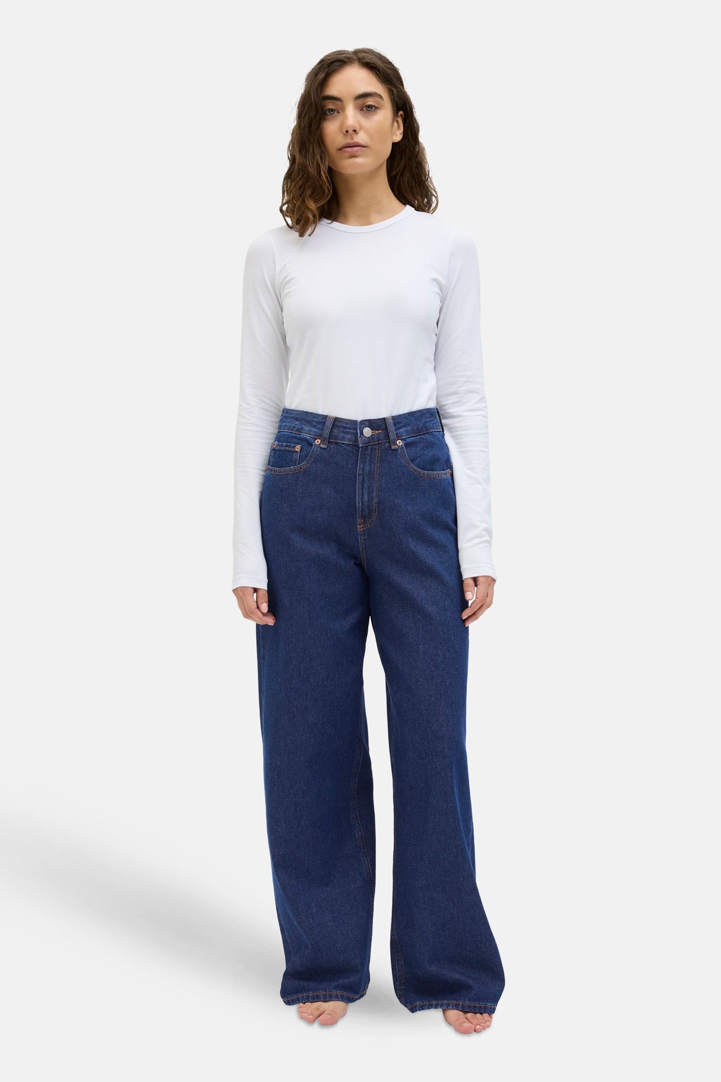 TOKYO - Donkerblauwe Denim