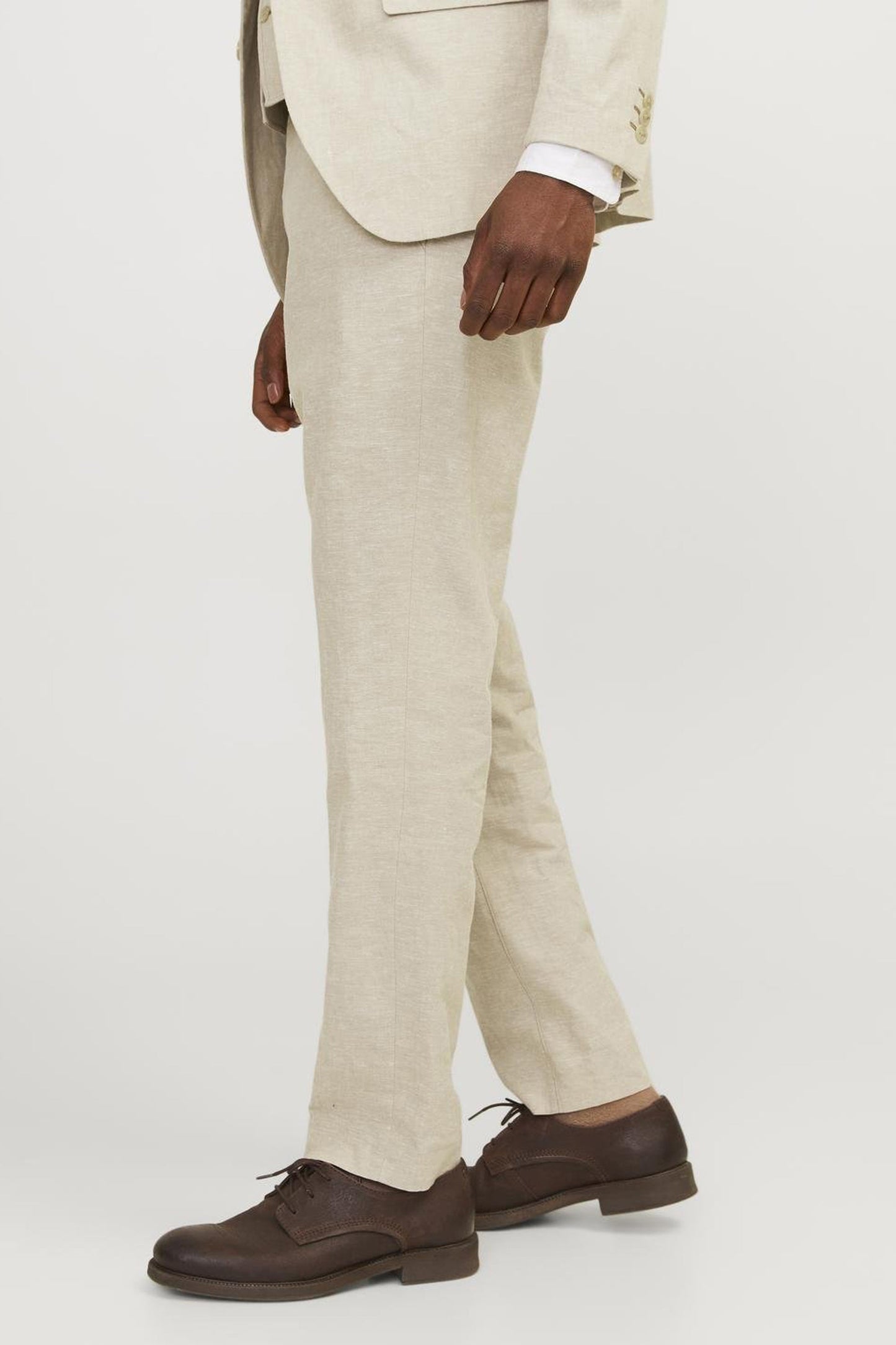 JACK & JONES PREMIUM Ecru Kostuumbroek