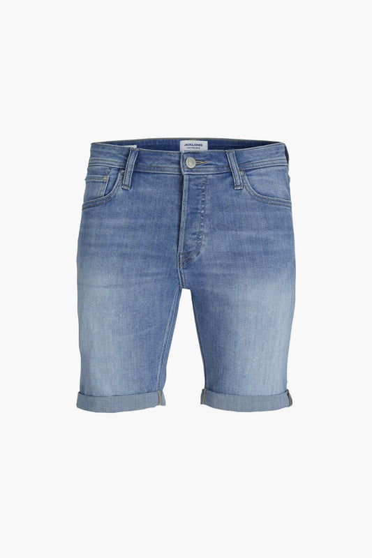 Kort - Lichtblauwe Denim Shorts