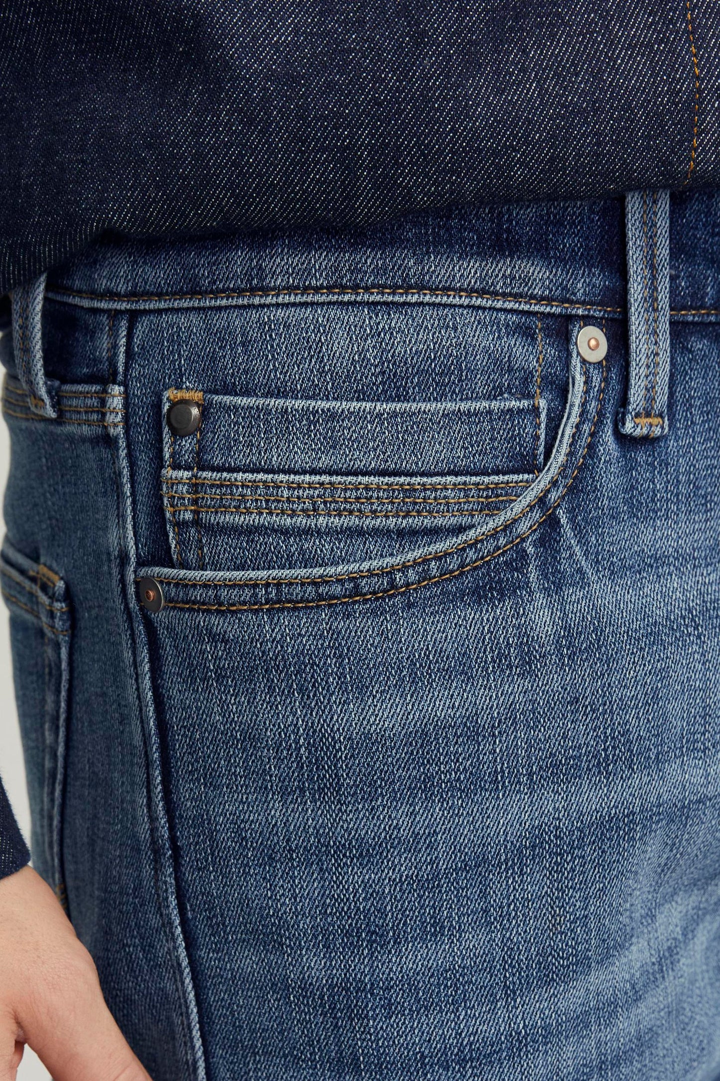 CHRIS - Lichtblauwe Denim