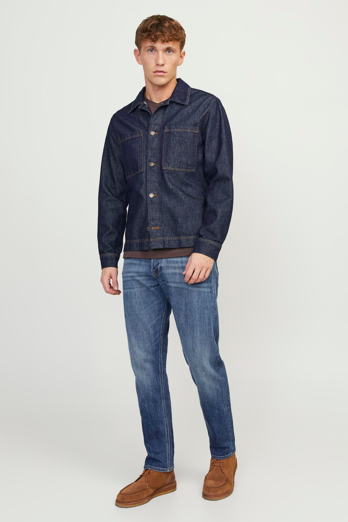 CHRIS - Lichtblauwe Denim