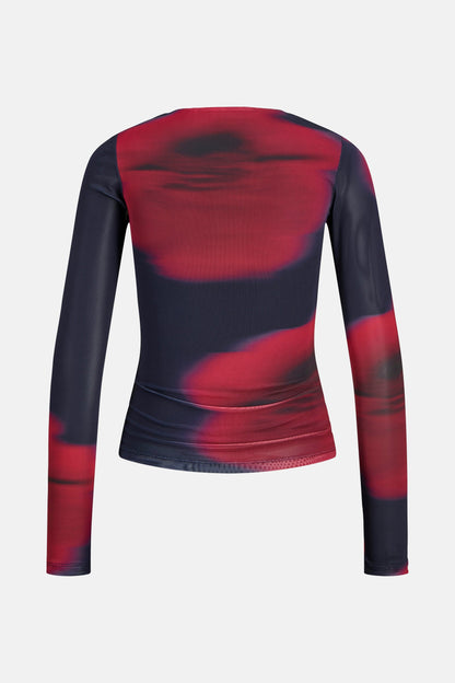 T-shirt (lange mouwen) blauw - JJXX