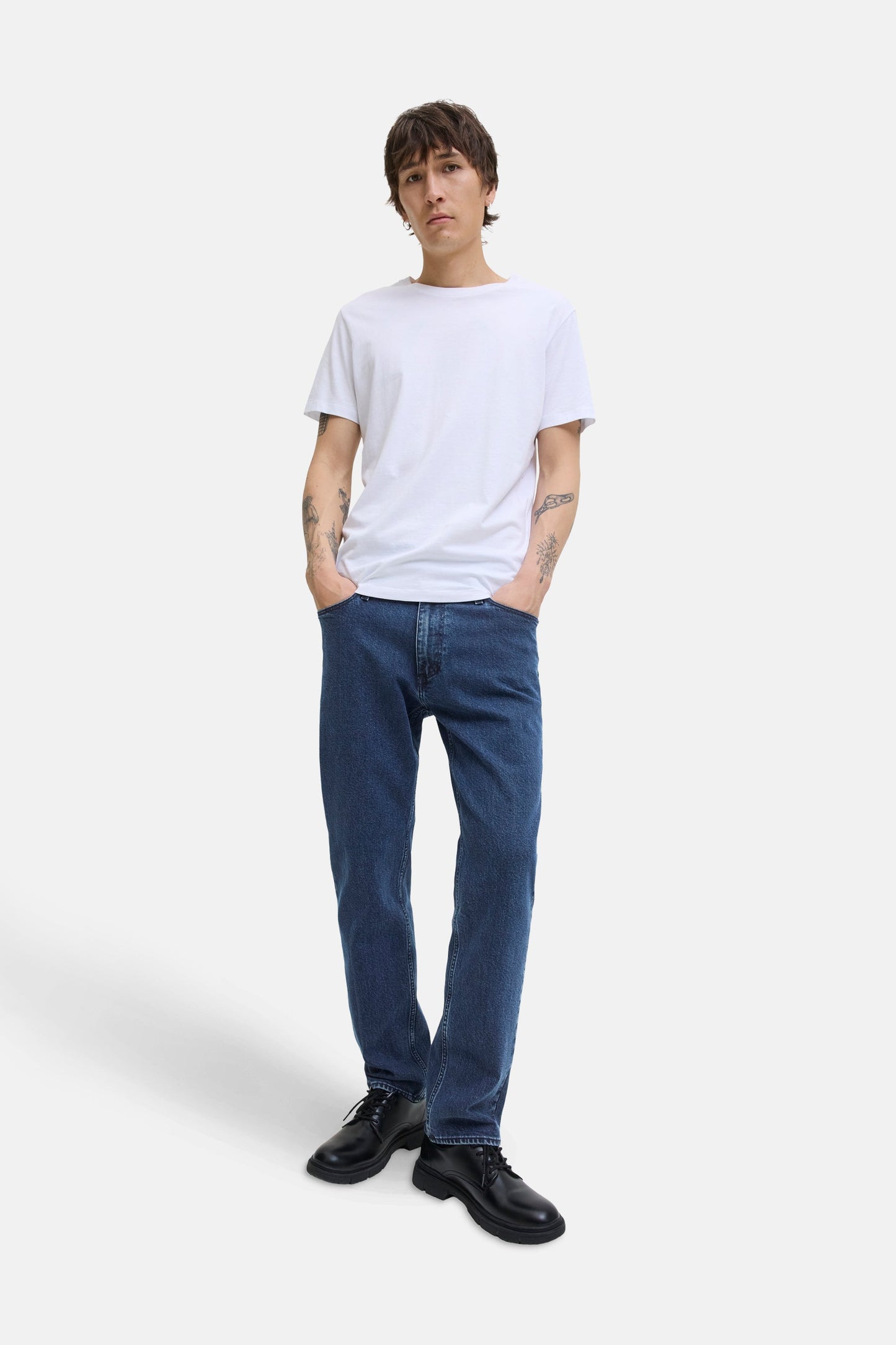 CLARK - Donkerblauwe Jeans